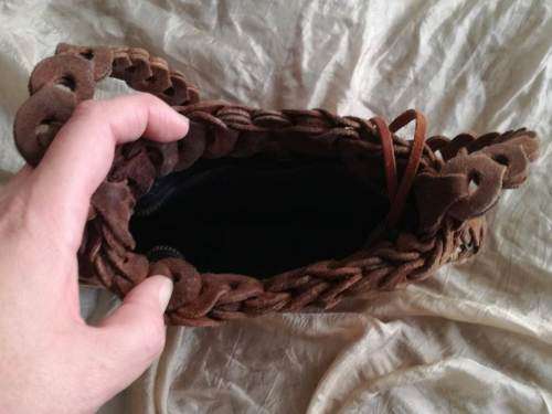 1950 - 1960 `s Vintage leather sling bag