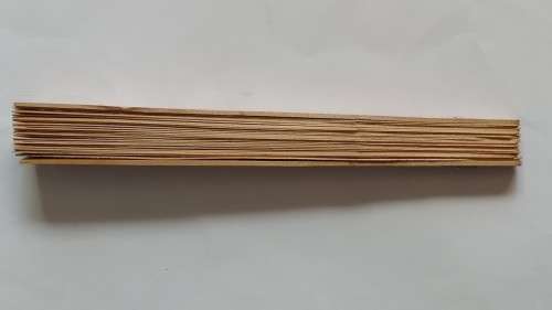 Light bamboo folding hand /decorative fan -  plain