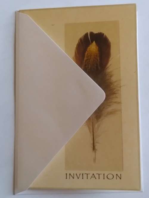 General invitation card  +  envelope