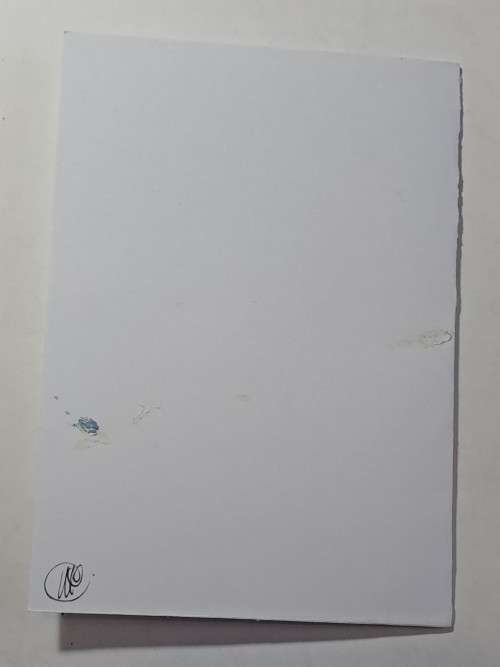 Handmade happy birthday card + envelope