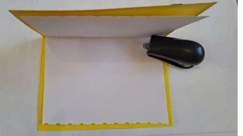 Handmade `Word gou gesond` kaart +  koevert