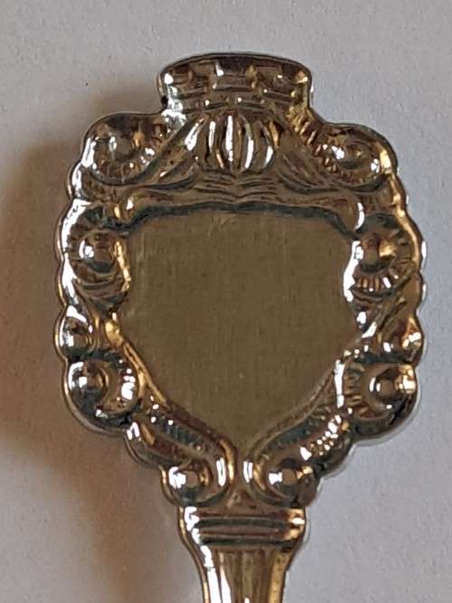Vintage souvenir spoon -Port Elizabeth -  Dolphin picture