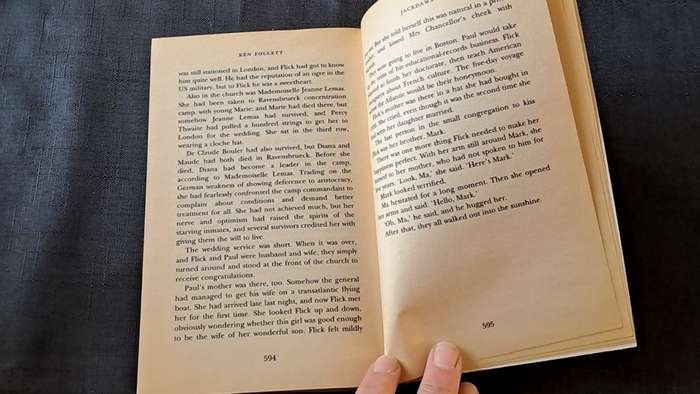 Ken Follet  - Jackdaws - Paperback/Softcover - Pages 595 - As per photo`s