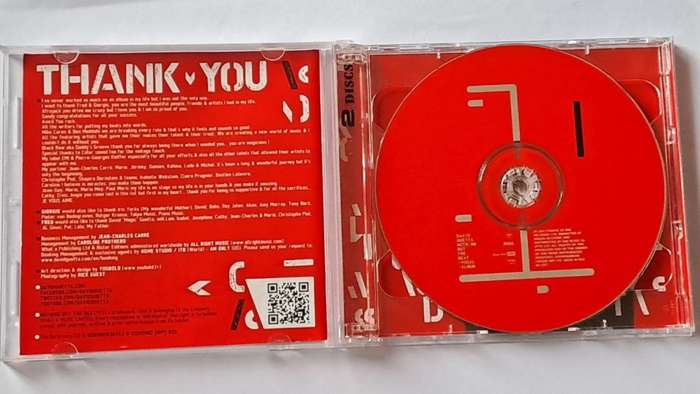 Double CD -  David Guetta  - Nothing but the beat - 2011