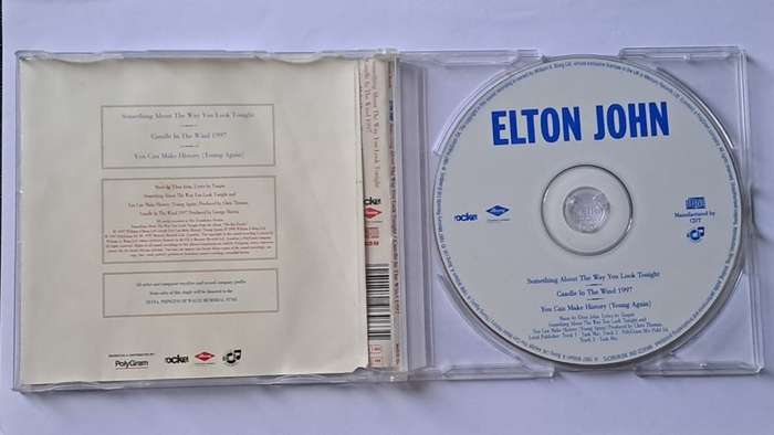 CD Single  Elton John -  In loving memory of Diana, Princess of Wales   1997