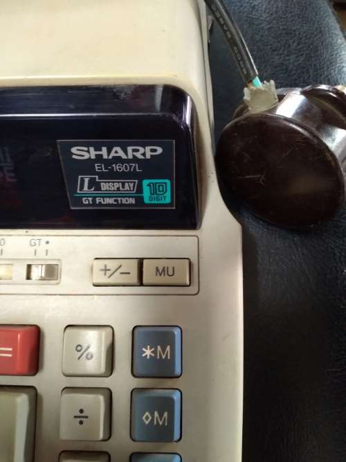 Sharp EL-1607L 10 Digit Calculator