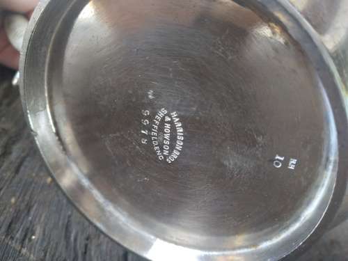 Harrison Bros and Howson Silver Plated Teapot