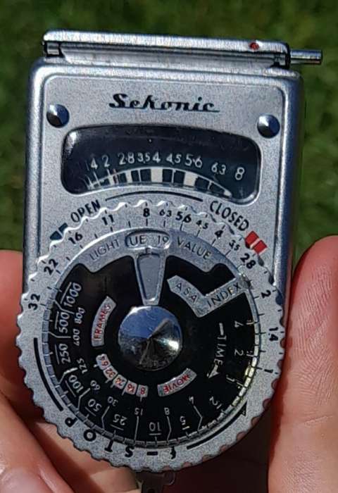 Sekonic Leader Model Type L-6 Light Meter With Case