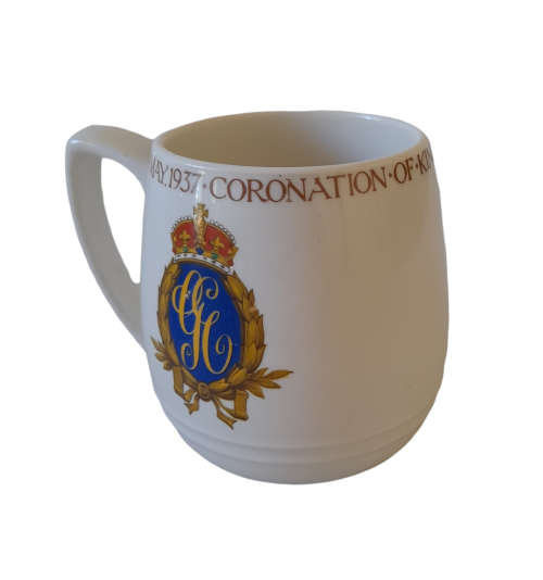 JandG Meakin England May 1937 Coronation Of King George VI and Queen Elizabeth Cup
