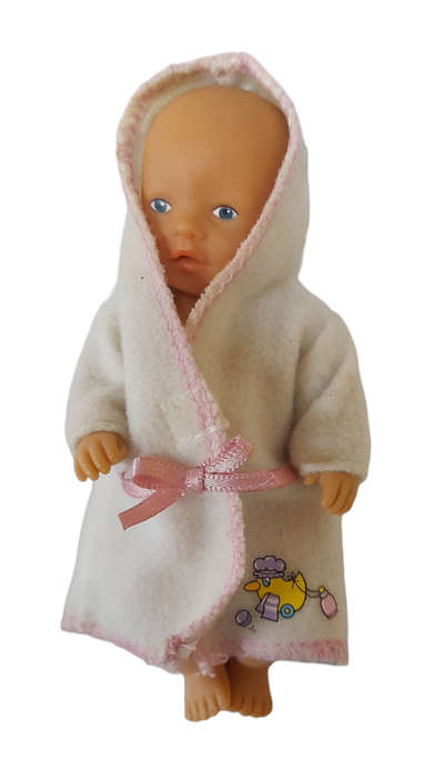 Zapf Mini World Baby Born Doll With A Few Accessories