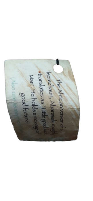 Vintage Abarawaki `Little Good Luck Man` Incense Holder