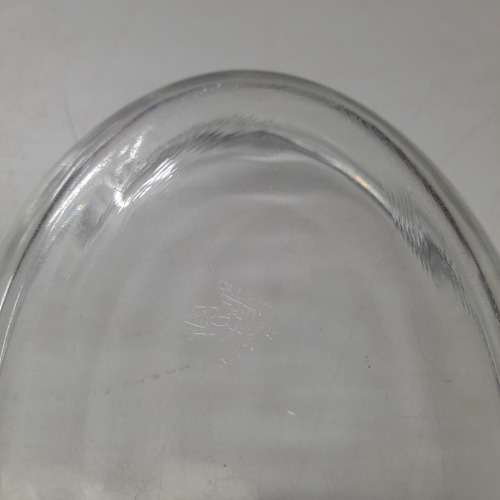 Vintage JAJ 291 Pyrex Glass Oval Pie Dish