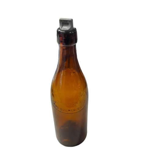 Brown Ohlssons Beer Bottle, Property of Cape Breweries