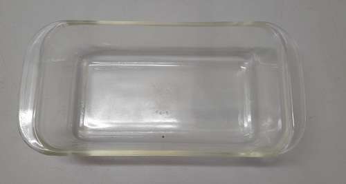Pyrex 213 Clear Glass Loaf Pan Bread Baking Dish 1.5 QT. USA