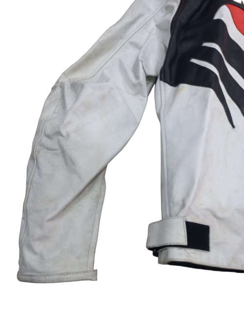Honda Repsol White Leather Jacket 6XL