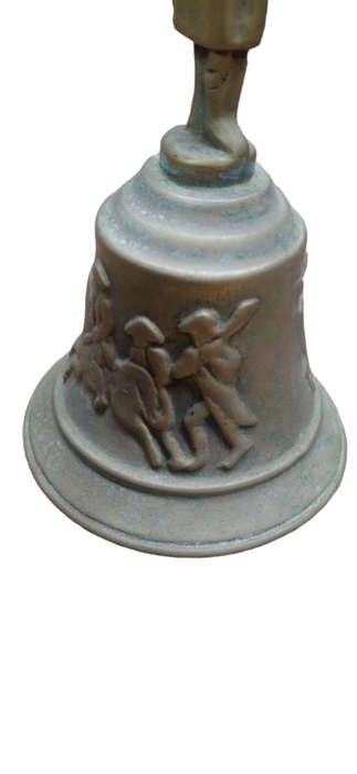 Vintage Brass Napoleon Hand Bell