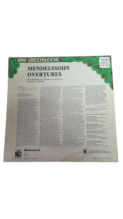 Mendelssohn Overtures