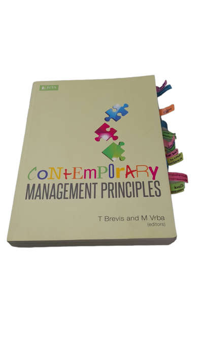 Contemporary Management Principles book