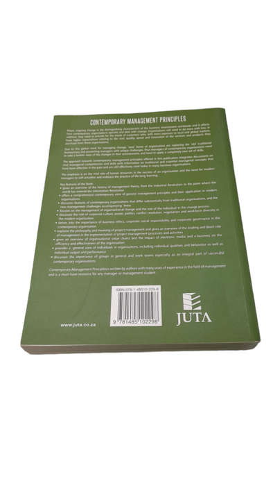 Contemporary Management Principles book
