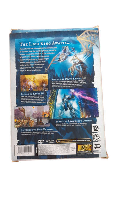 Expansion Set World Of WarCraft Cataclysm & Wrath Of The Lich King PC Games