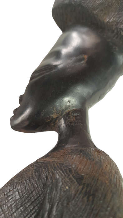 Vintage African Man Statue