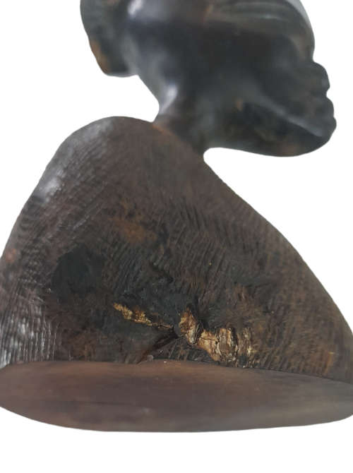 Vintage African Man Statue