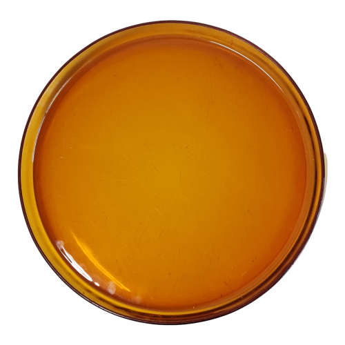Vintage Duralex France Amber Serving Tray