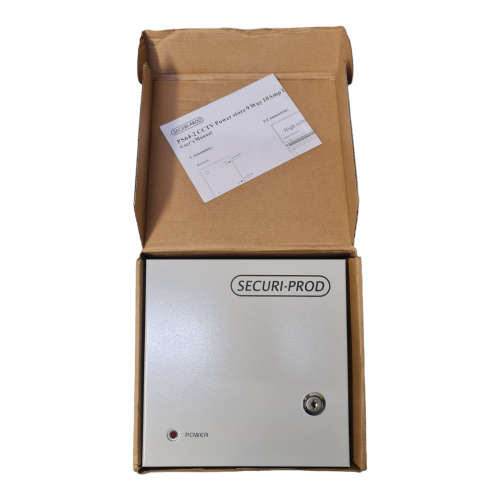 Securi-Prod 220V input, 12V output power supply.