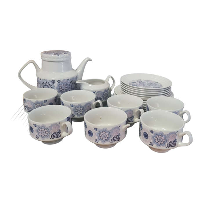 Spanish Ironstone Pontesa coffee set