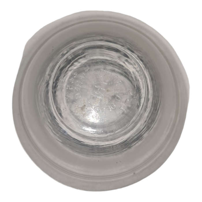 Clear Glass Custard Cups Ramekins Smooth Edge 3 Rings