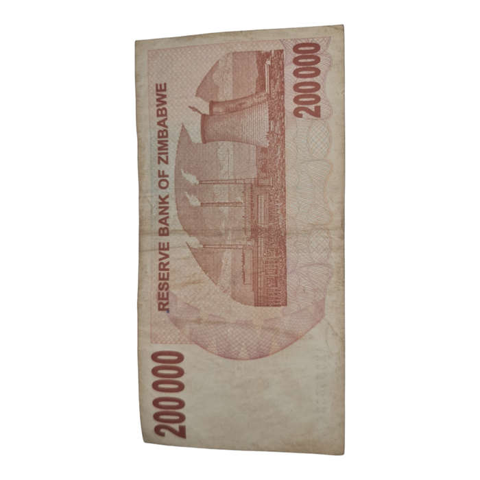 Two  hundred thousand dollars zimbabwe