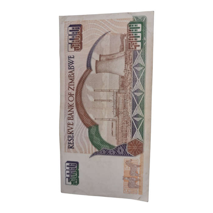 ZIMBABWE 500 DOLLARS