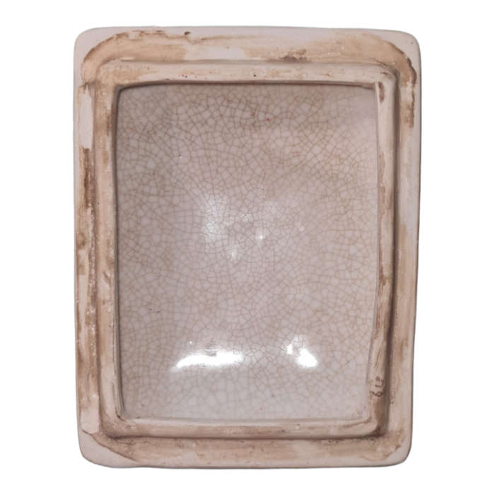 Vintage jewelry box ceramic