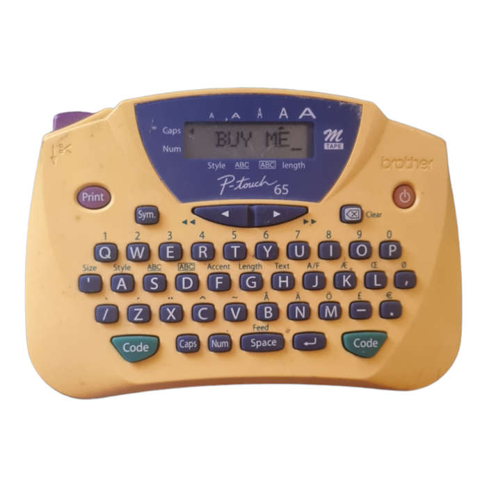 Brother P-Touch 65 label printer