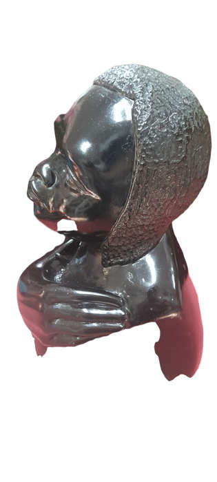 Vintage Black Stone African Lady