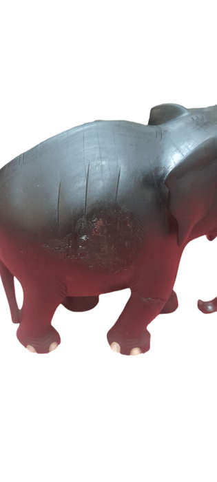Handcrafted Wood Elephant