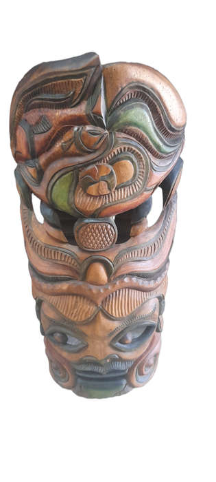 Handcrafted Wood Mask