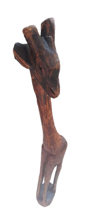 Handcrafted Wood Giraffe