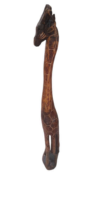 Handcrafted Wood Giraffe