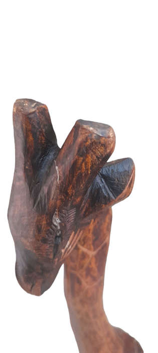 Handcrafted Wood Giraffe