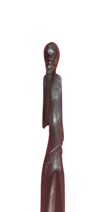 Handcrafted Wood African Man