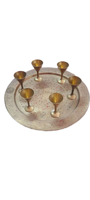 Vintage Decorative Brass Set