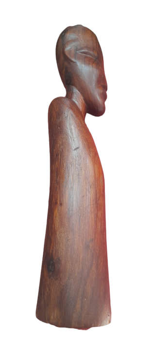 Handcrafted Wood African Man