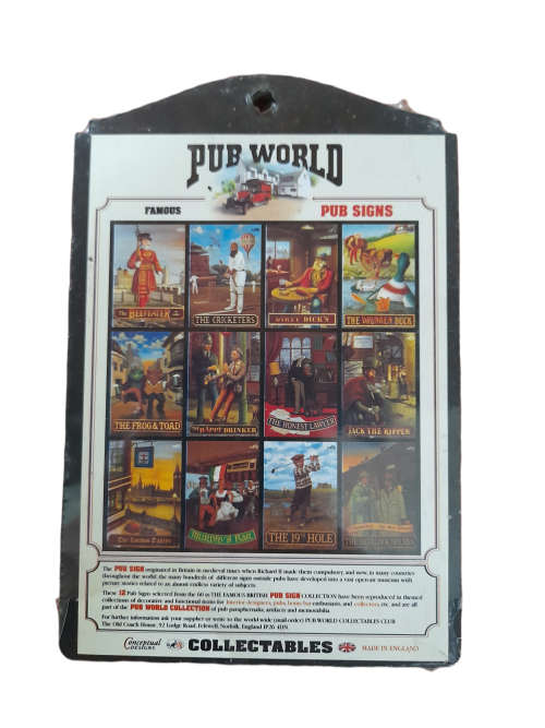 Bass `De Olde Thatched Tabern` The Famous British Pub Sign Collection