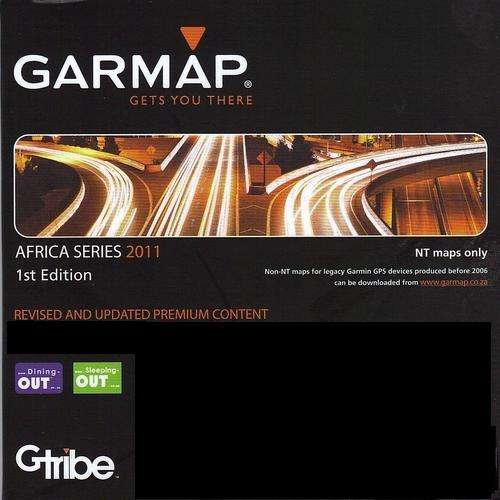 GARMIN GPS LATEST MAPS AND UPDATES GARMIN STREETMAPS -  2011 1ST EDITION
