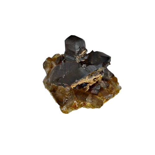 Smoky Quartz Cluster