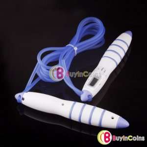 Digital LCD Jumping Skipping Rope Calorie Count Counter
