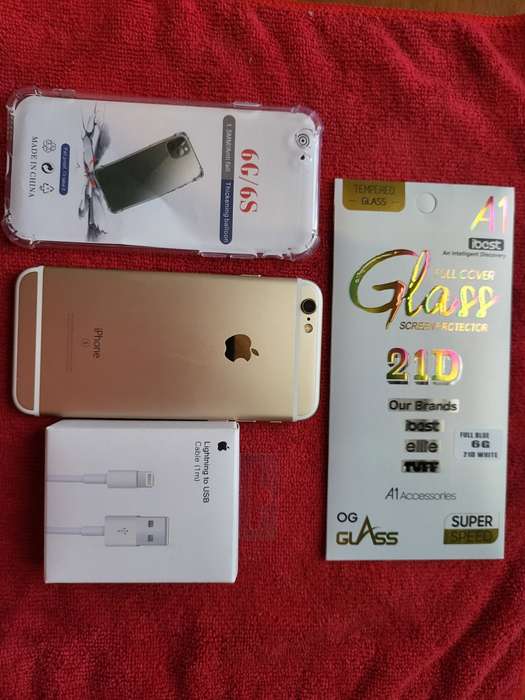 iPhone 6s - Gold - 64GB - Excellent Condition - Complete Package