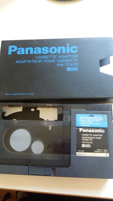 Panasonic Casette Adapter VHS