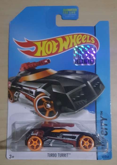 2014 Hot Wheels - Turbo Turret (57 of 250) Import Long Card